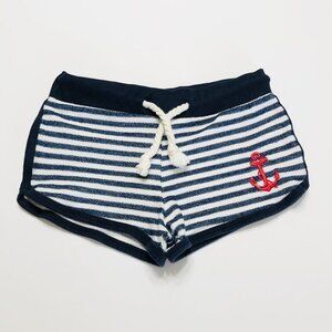 Striped Navy French Terry Shirts {10}